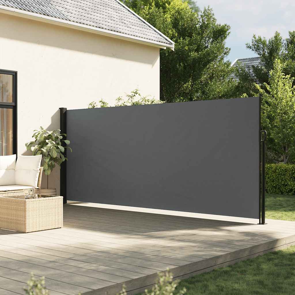 Tenda da sole laterale retrattile antracite 160x300 cm