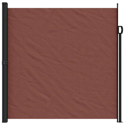 Tenda da Sole Laterale Retrattile Marrone 200x300 cm