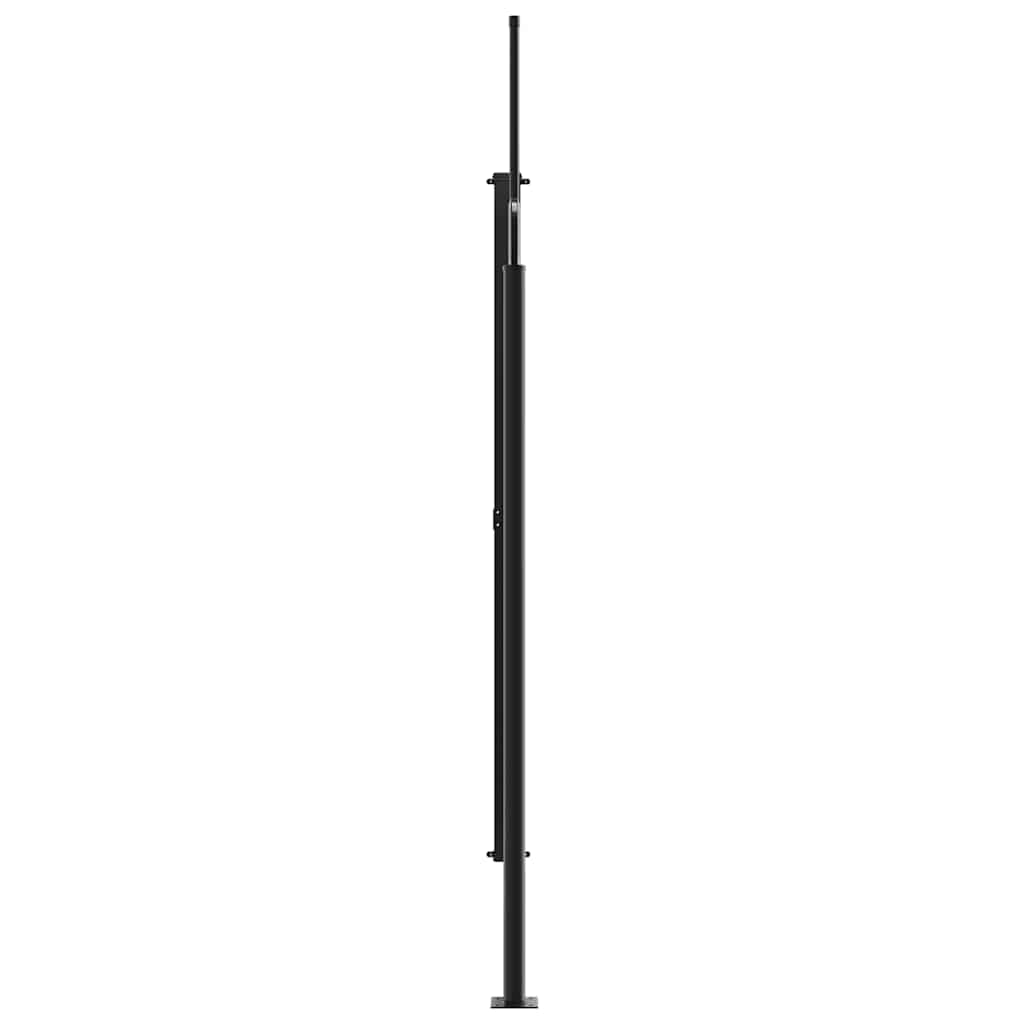 Tenda da sole laterale retrattile antracite 220x300 cm