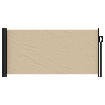 Tenda da Sole Laterale Retrattile Beige 100x500 cm