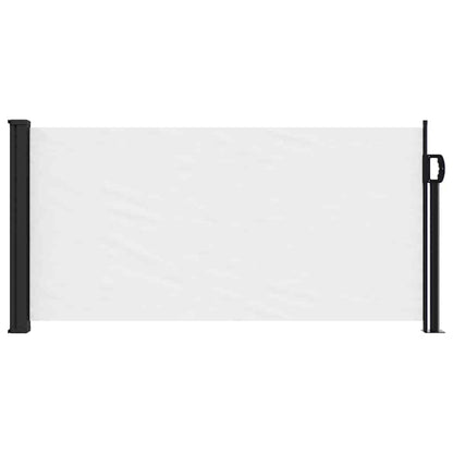 Tenda da Sole Laterale Retrattile Bianco 100x500 cm