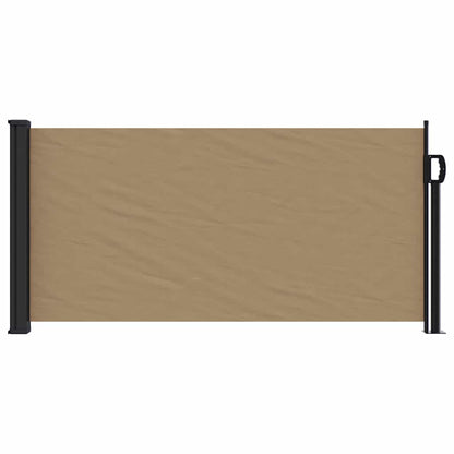 Tenda da Sole Laterale Retrattile Tortora 100x500 cm