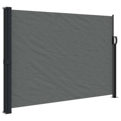 Tenda da sole laterale retrattile antracite 140x500 cm
