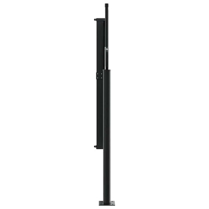Tenda da sole laterale retrattile antracite 140x500 cm