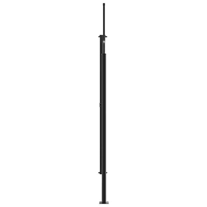 Tenda da Sole Laterale Retrattile Antracite 200x500 cm