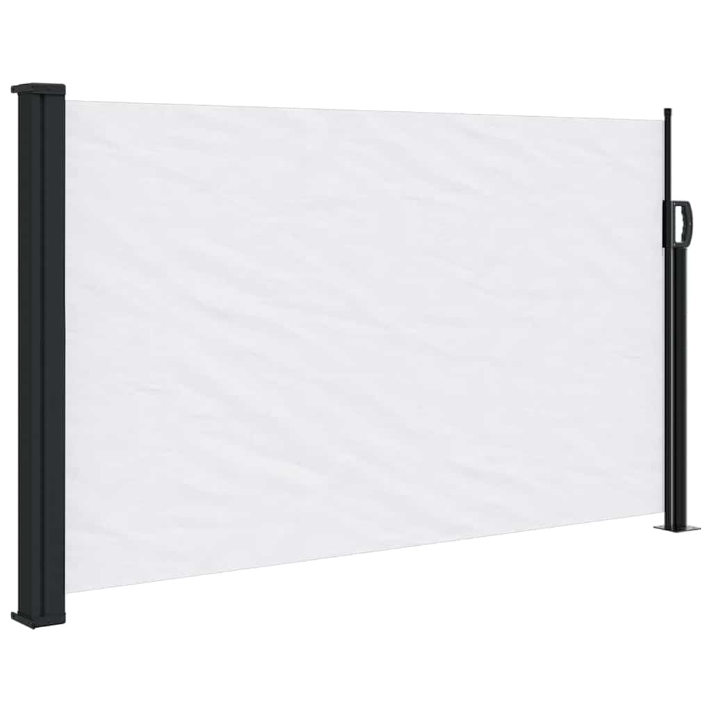 Tenda da Sole Laterale Retrattile Bianco 120x600 cm