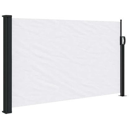 Tenda da Sole Laterale Retrattile Bianco 120x600 cm