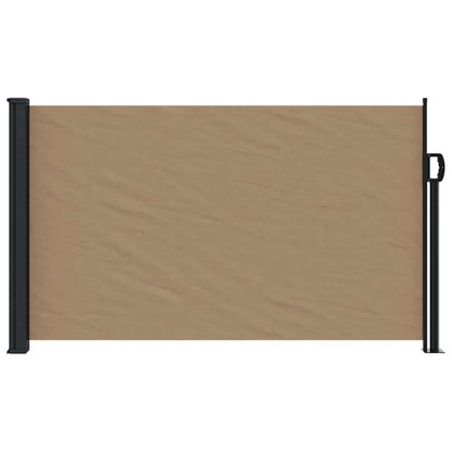Tenda da Sole Laterale Retrattile Tortora 120x600 cm