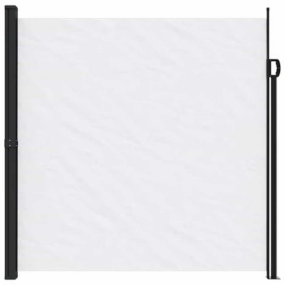 Tenda da Sole Laterale Retrattile Bianco 200x600 cm