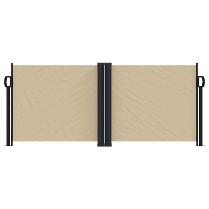 Tenda da Sole Laterale Retrattile Beige 100x600 cm