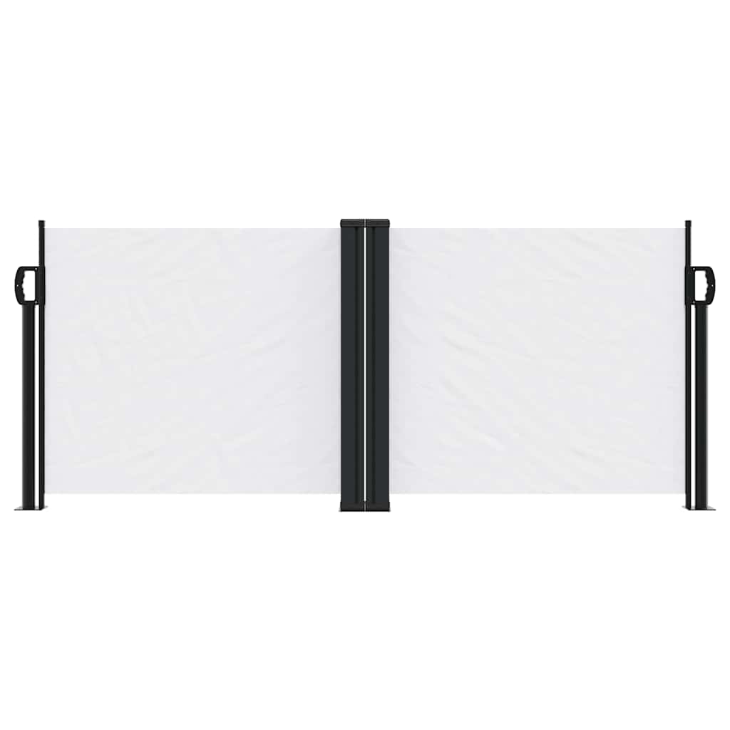Tenda da Sole Laterale Retrattile Bianca 100x600 cm