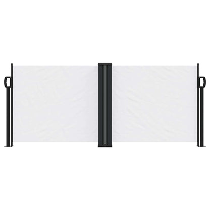 Tenda da Sole Laterale Retrattile Bianca 100x600 cm