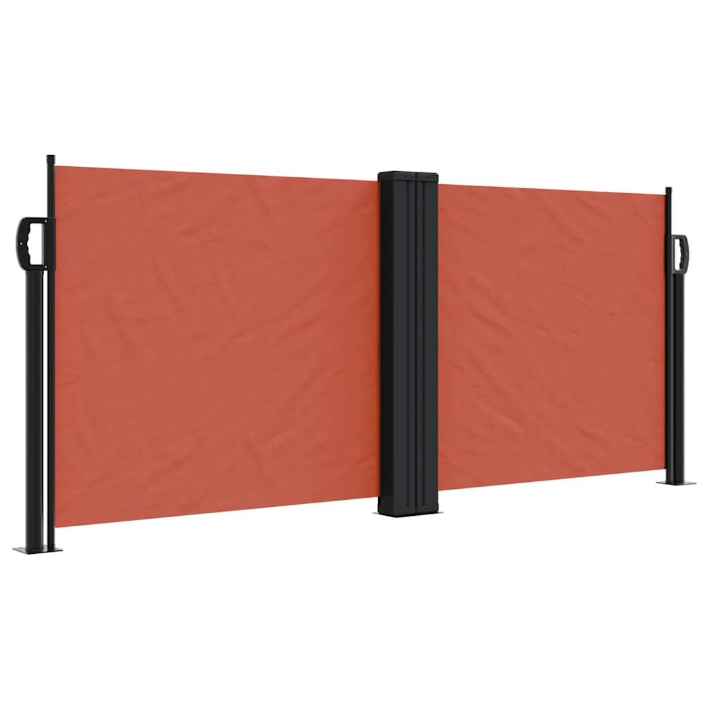 Tenda da Sole Laterale Retrattile Terracotta 100x600 cm