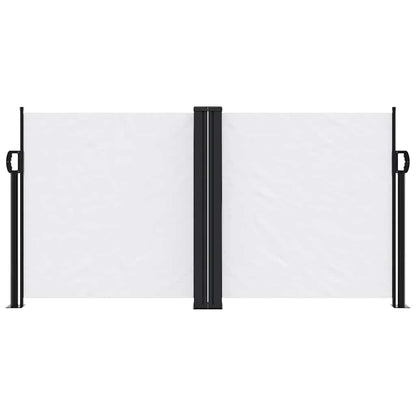 Tenda da Sole Laterale Retrattile Bianco 120x600 cm