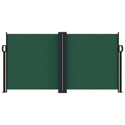 Tenda da Sole Laterale Retrattile Verde Scuro 120x600 cm