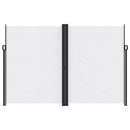 Tenda da Sole Laterale Retrattile Bianco 220x600 cm