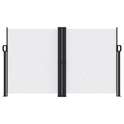 Tenda da Sole Laterale Retrattile Bianca 140x1000 cm