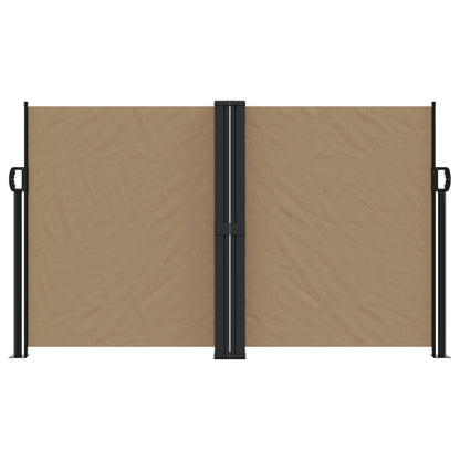 Tenda da Sole Laterale Retrattile Tortora 140x1000 cm