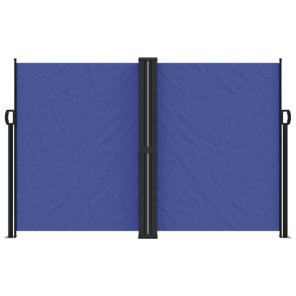 Tenda da Sole Laterale Retrattile Blu 160x1000 cm