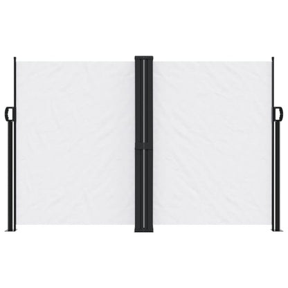 Tenda da Sole Laterale Retrattile Bianca 160x1000 cm