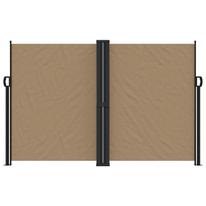 Tenda da Sole Laterale Retrattile Tortora 160x1000 cm