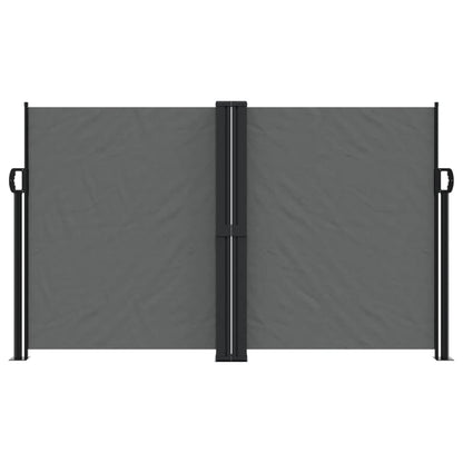 Tenda da Sole Laterale Retrattile Antracite 140x1200 cm