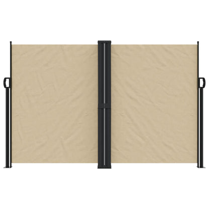 Tenda da Sole Laterale Retrattile Beige 160x1200 cm