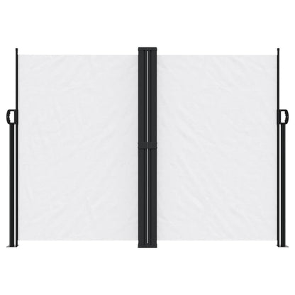 Tenda da Sole Laterale Retrattile Bianca 180x1200 cm