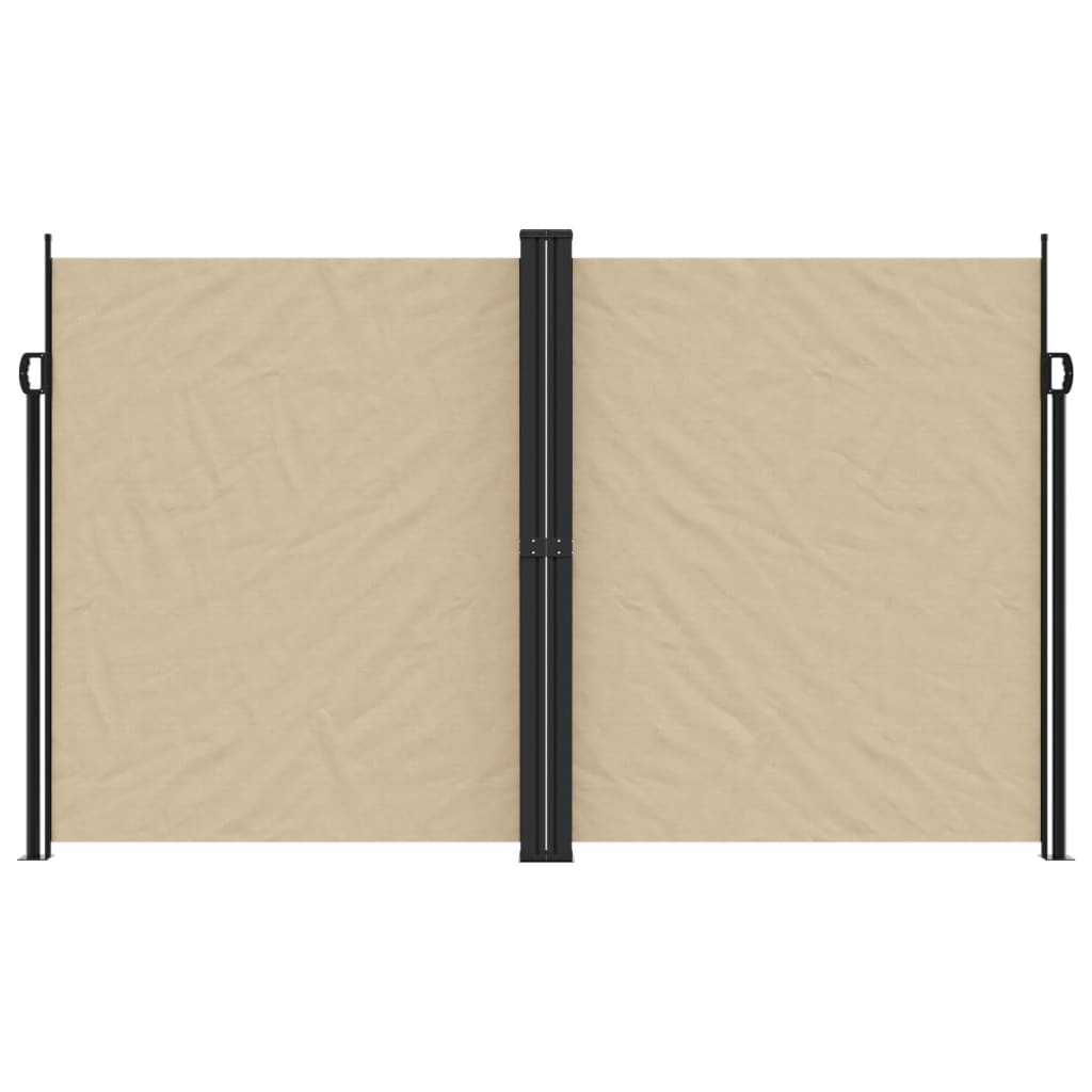 Tenda da Sole Laterale Retrattile Beige 200x1200 cm