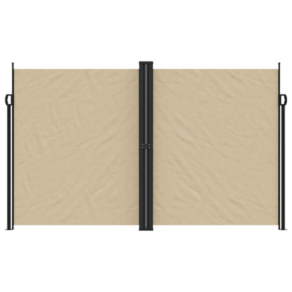 Tenda da Sole Laterale Retrattile Beige 200x1200 cm
