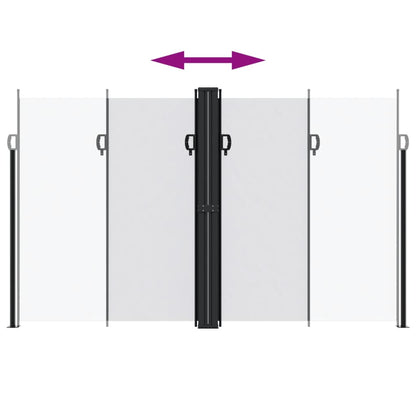Tenda da Sole Laterale Retrattile Bianca 200x1200 cm