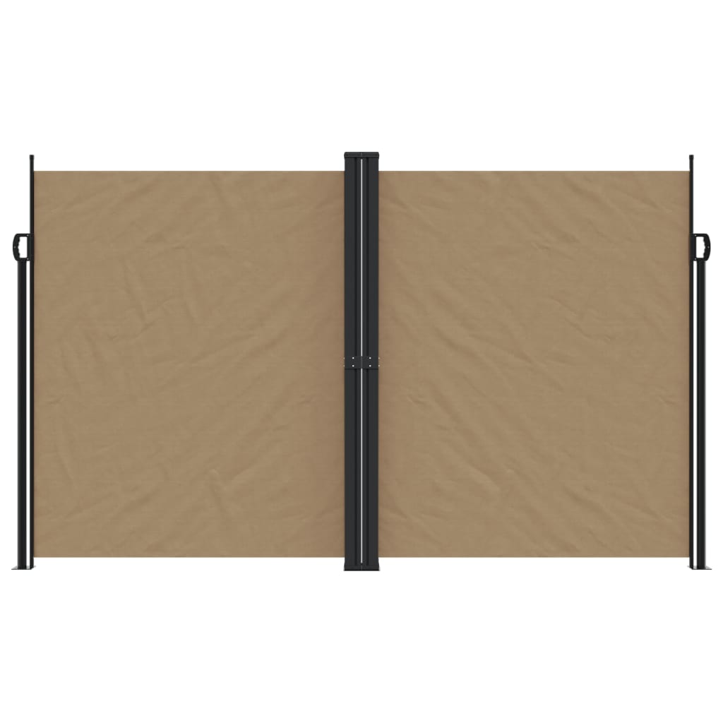 Tenda da Sole Laterale Retrattile Tortora 200x1200 cm