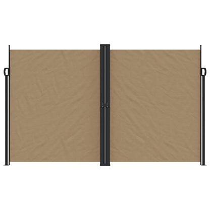 Tenda da Sole Laterale Retrattile Tortora 200x1200 cm