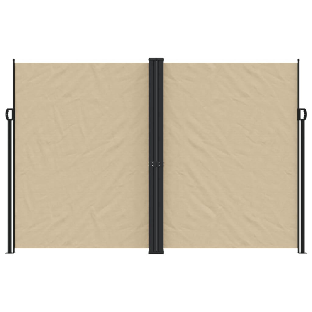 Tenda da Sole Laterale Retrattile Beige 220x1200 cm