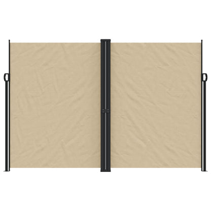 Tenda da Sole Laterale Retrattile Beige 220x1200 cm