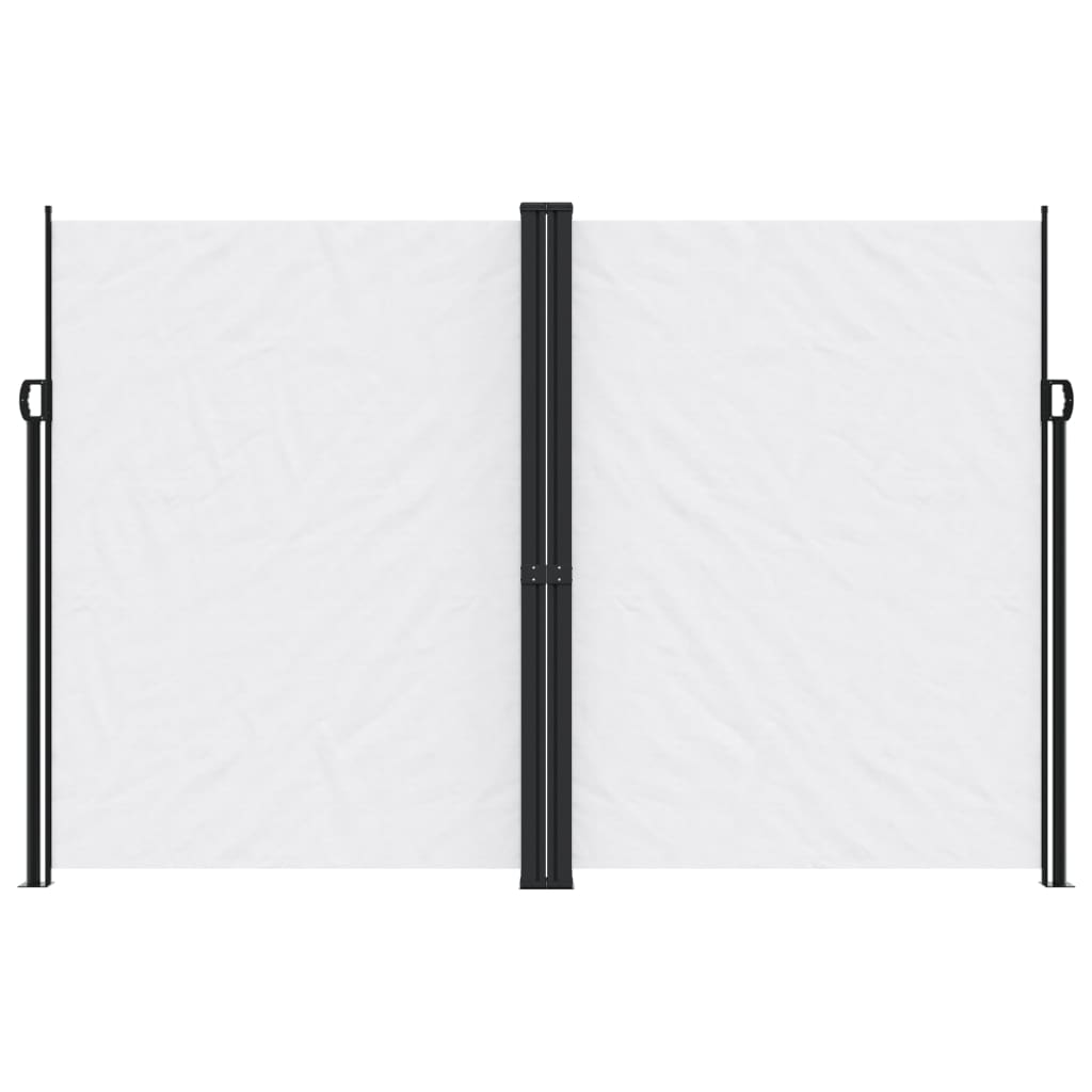 Tenda da Sole Laterale Retrattile Bianca 220x1200 cm