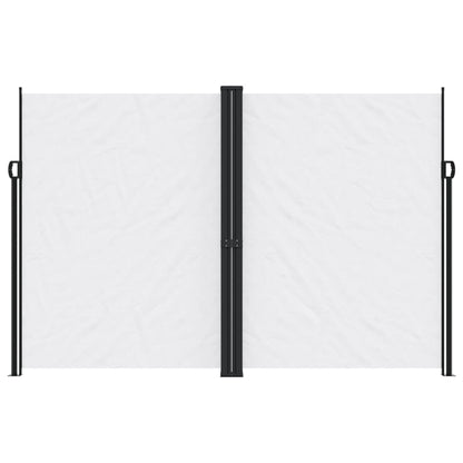 Tenda da Sole Laterale Retrattile Bianca 220x1200 cm