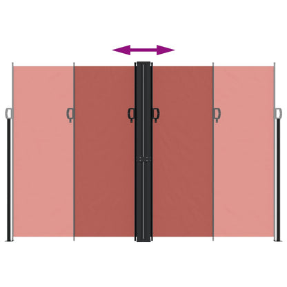 Tenda da Sole Laterale Retrattile Terracotta 220x1200 cm
