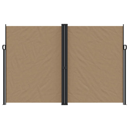 Tenda da Sole Laterale Retrattile Tortora 220x1200 cm