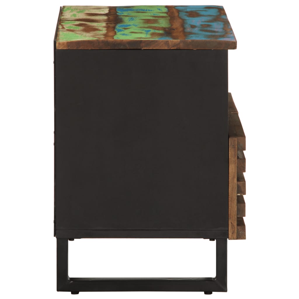Mobile Porta TV 70x34x46 cm in Legno Massello di Acacia