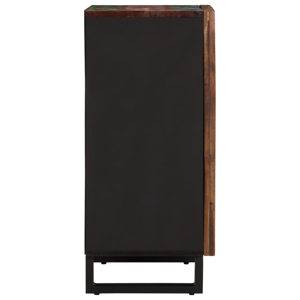 Comodino 50x34x60 cm in Legno Massello di Acacia