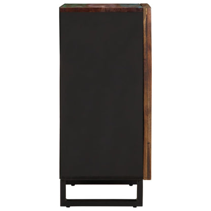 Comodino 50x34x60 cm in Legno Massello di Acacia