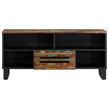 Mobile Porta TV 100x34x46 cm in Legno Massello di Acacia
