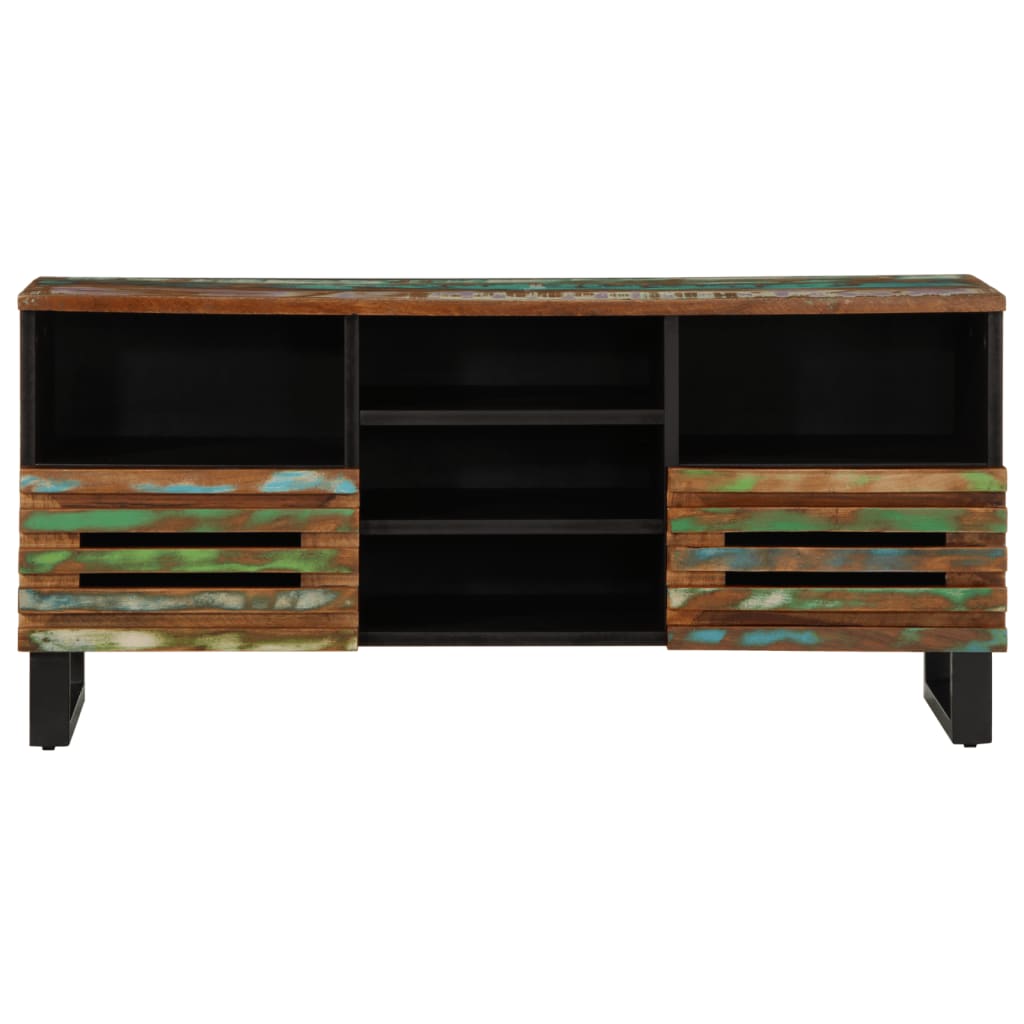 Mobile Porta TV 100x34x46 cm in Legno Massello di Acacia