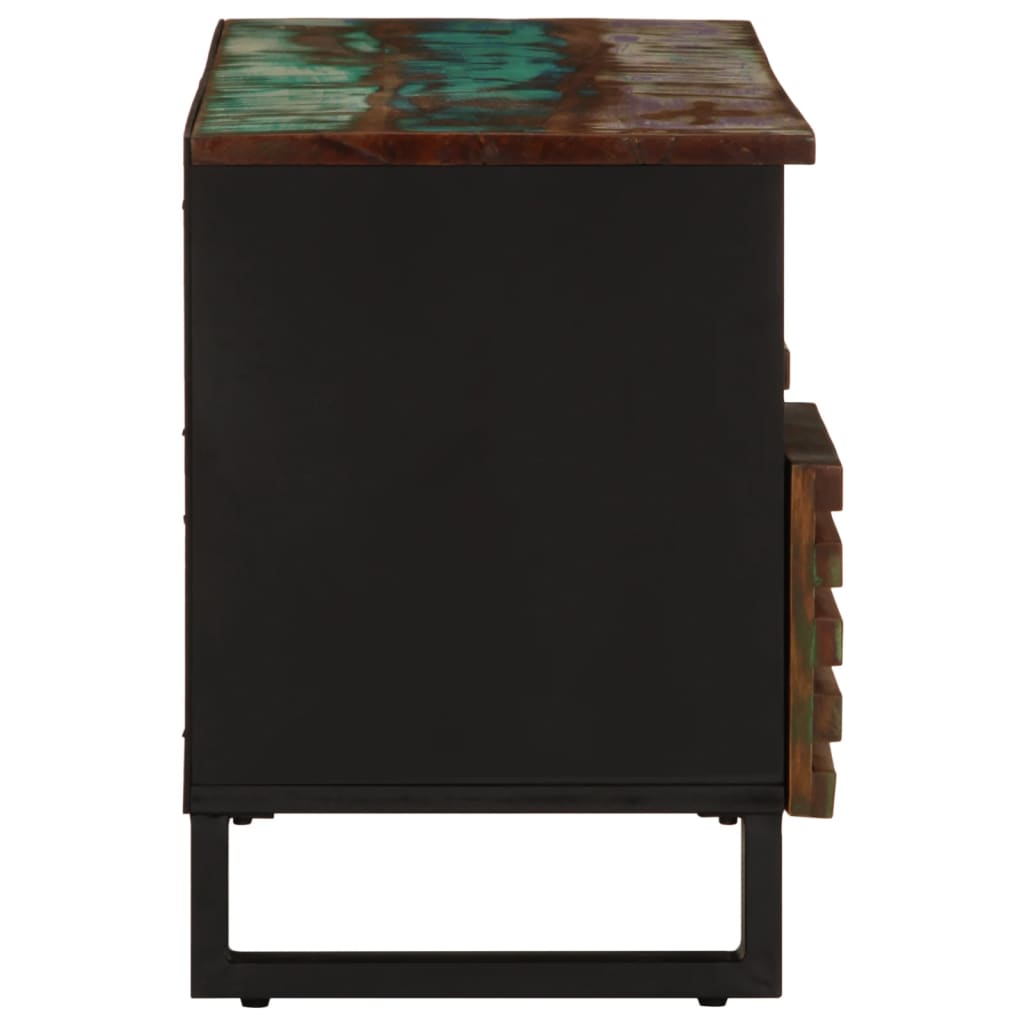 Mobile Porta TV 100x34x46 cm in Legno Massello di Acacia