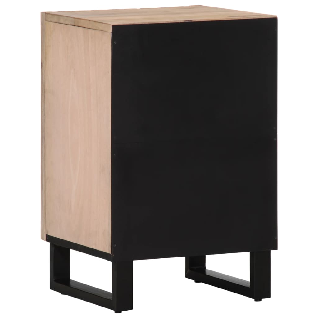 Mobile da Bagno 38x34x58 cm in Legno Massello di Mango