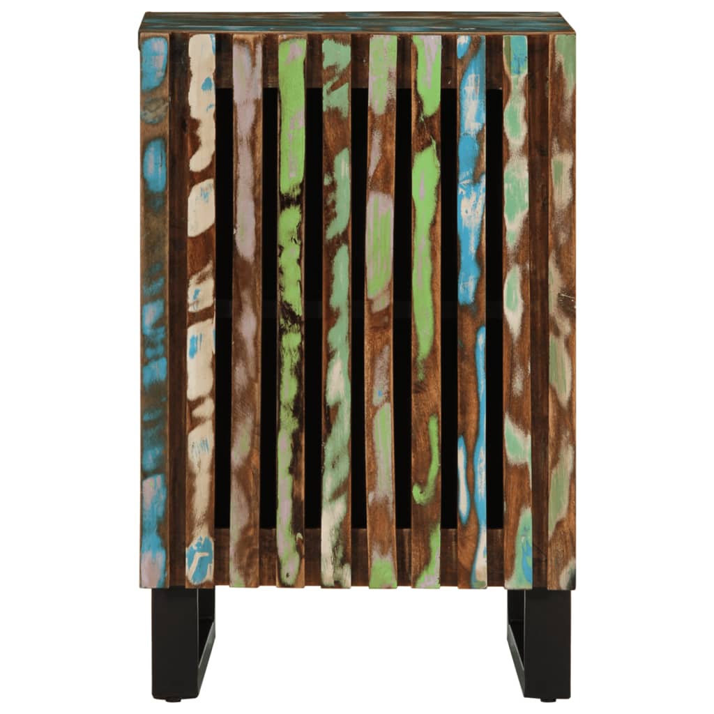 Mobile da Bagno 38x34x58 cm in Legno Massello di Acacia