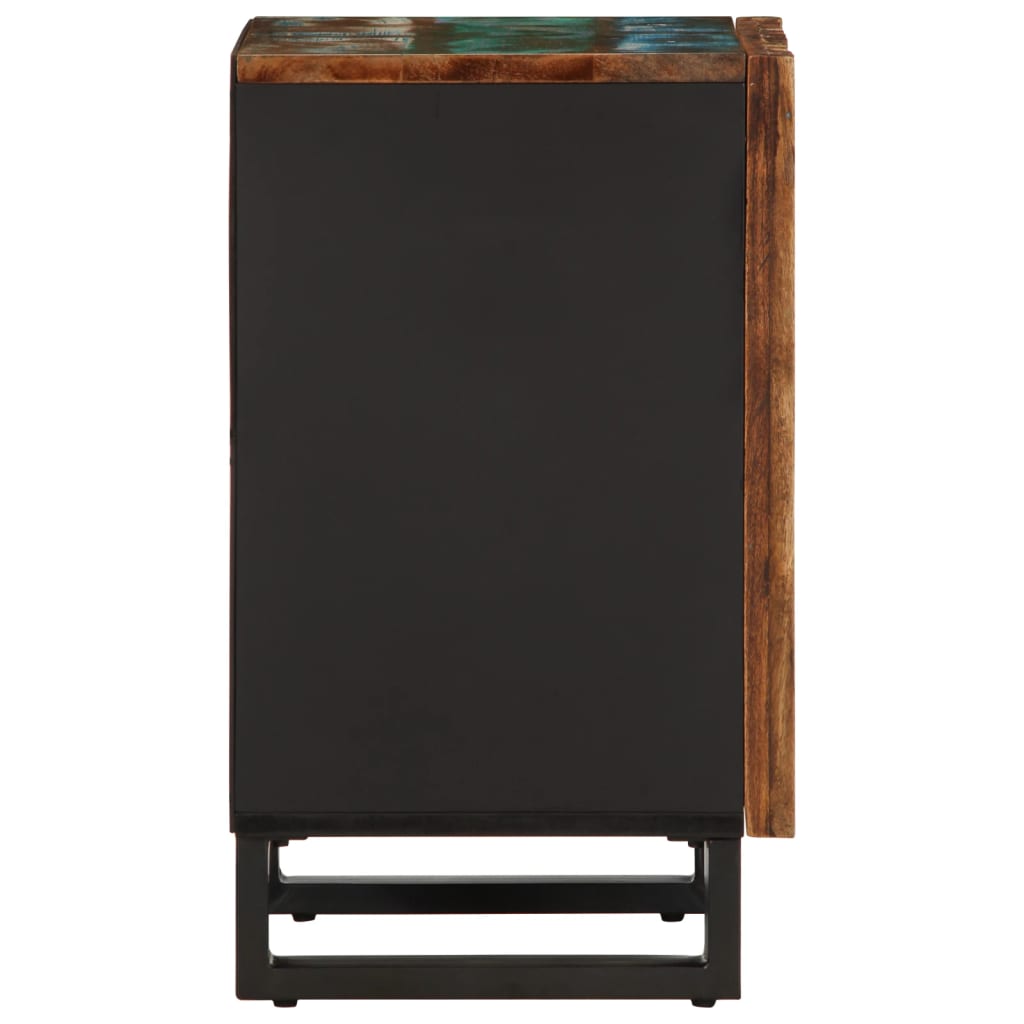 Mobile da Bagno 38x34x58 cm in Legno Massello di Acacia