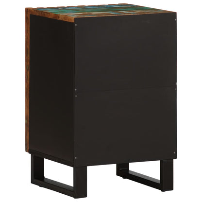 Mobile da Bagno 38x34x58 cm in Legno Massello di Acacia