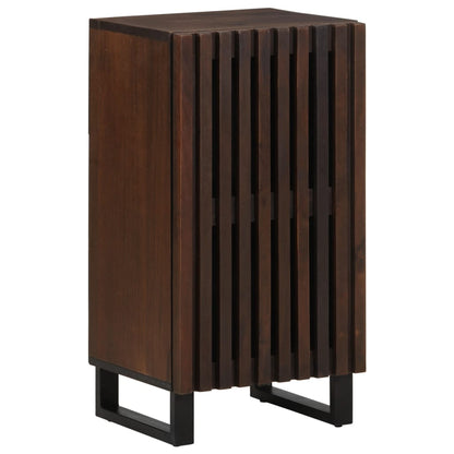 Credenza Marrone 40x34x75 cm in Legno Massello di Mango